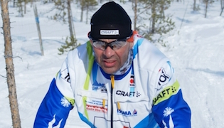 Extrémní biker Jan Kopka zvítězil v zimním ultramaratonu ve Finsku
